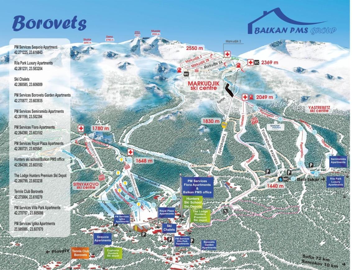 Pm Services Semiramida Apartments Borovets Extérieur photo